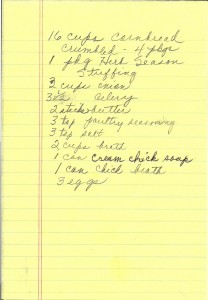 Grandma's (and Great Grandma's!) Stuffing